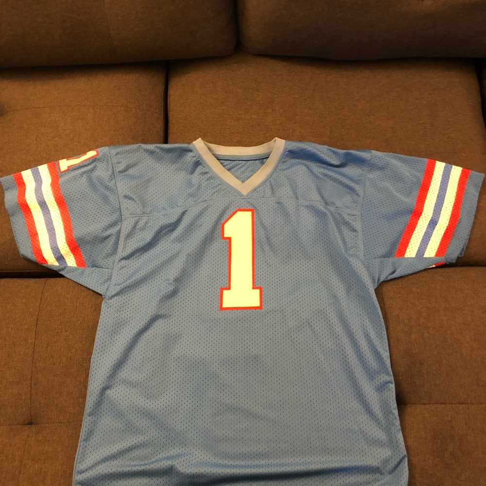 Vintage warren moon jersey Houston Oilers XL